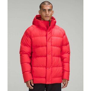 NWT Men's Lululemon Wunder Puff Jacket Carnation Red Sz XXL Puffer LM4AHUS CRNR
